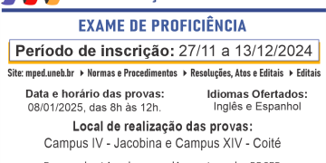 Prova de Proficiência 2024 – PPGED