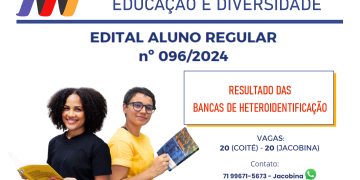 Resultado das Bancas de Heteroidentificação – Seleção Aluno Regular 2025.1 – PPGED